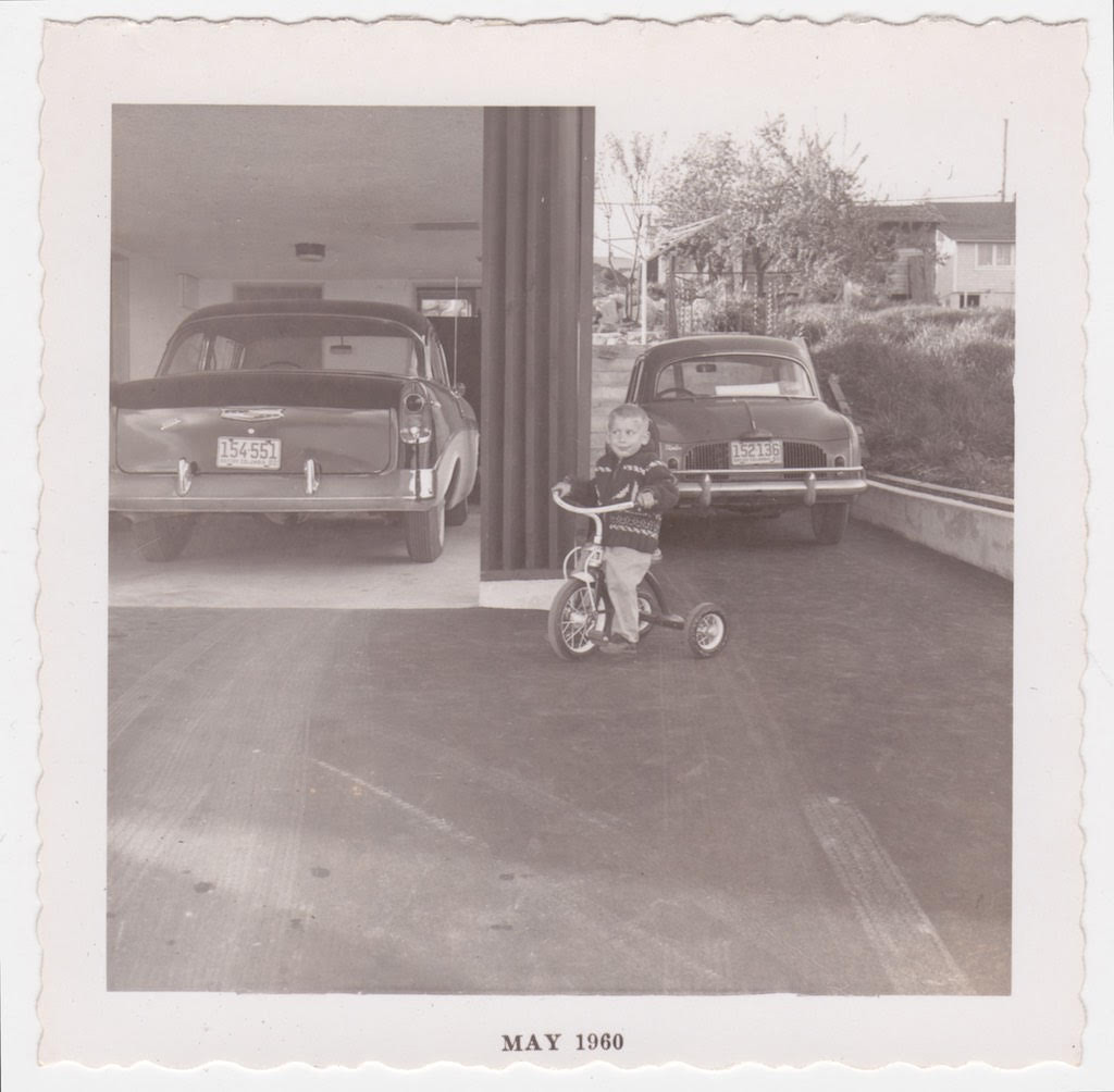 Tricycle in Burnaby in 1960